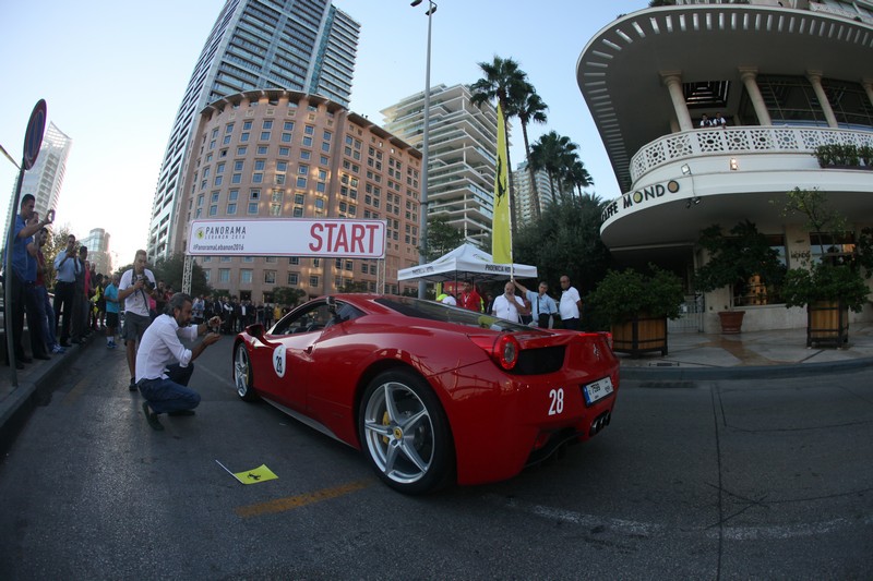 Ferrari Panorama Lebanon 2016 Ride